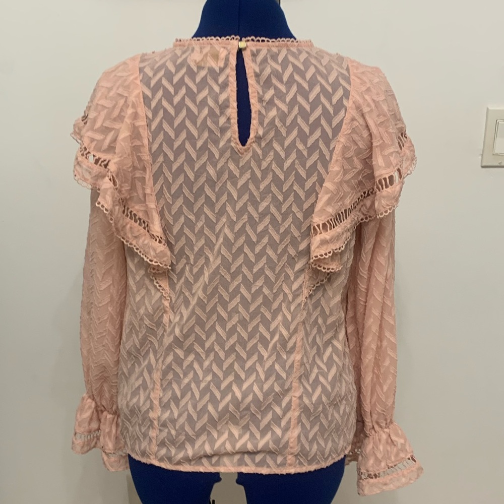 Pink Ruffle Top - Picture 4 of 4